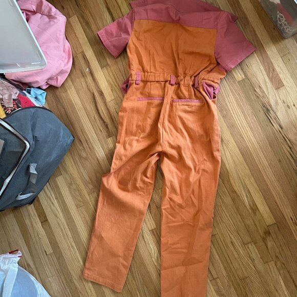 Nissa New York Color Block Jumpsuit - Picture 4 of 4
